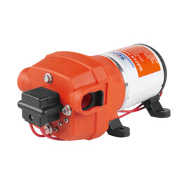 Membraanpomp (drinkwaterpomp), 12V, 10 L/min, uitschakeldruk 1.2 bar