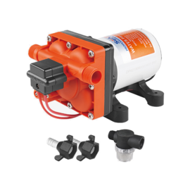 Membraanpomp (drinkwaterpomp), 24V, 11.3 L/min, uitschakeldruk 3.8 bar