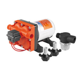 Membraanpomp (drinkwaterpomp), 12V, 15 L/min, 3.8 bar