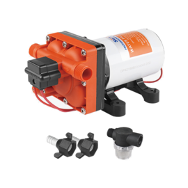 Membraanpomp (drinkwaterpomp), 24V, 18.9 L/min, uitschakeldruk 3.8 bar