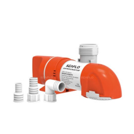 Low profile automatische bilgepomp, 24V, 50 L/min (3000 L/uur)